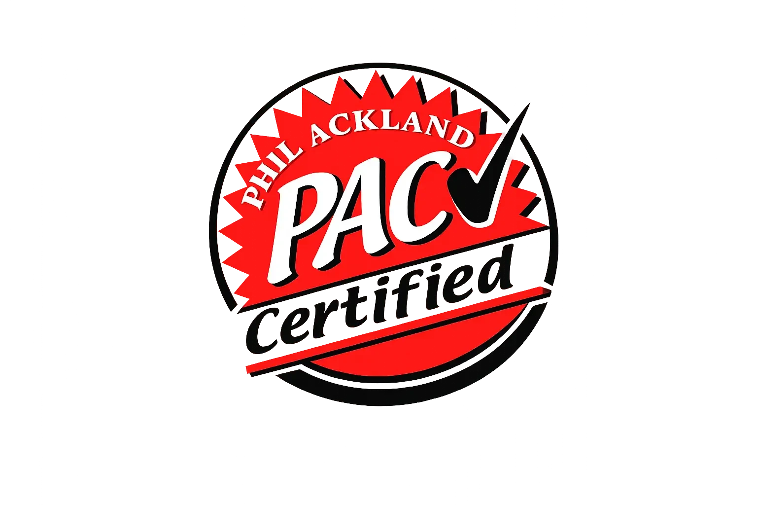 Phil Ackland PAC Certified certification badge